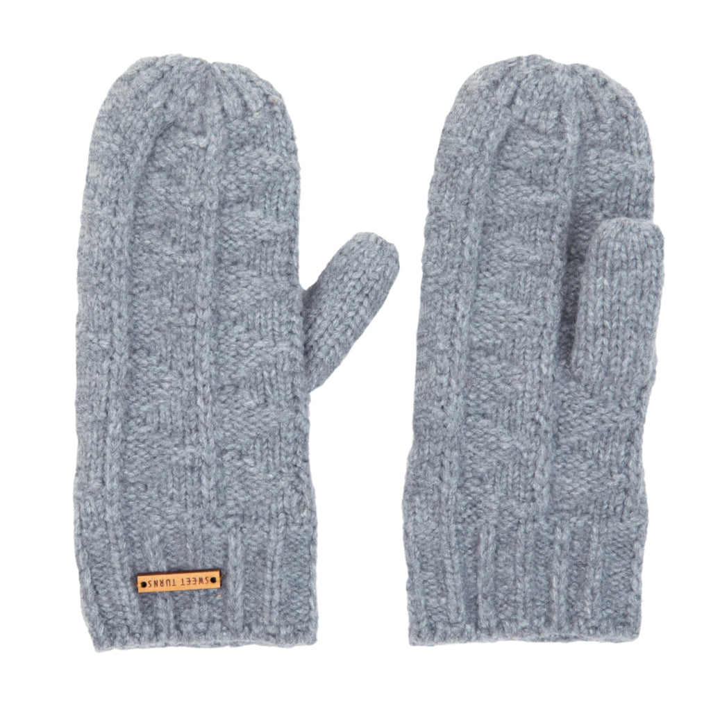 Becca Grey Mittens - Sweet Turns