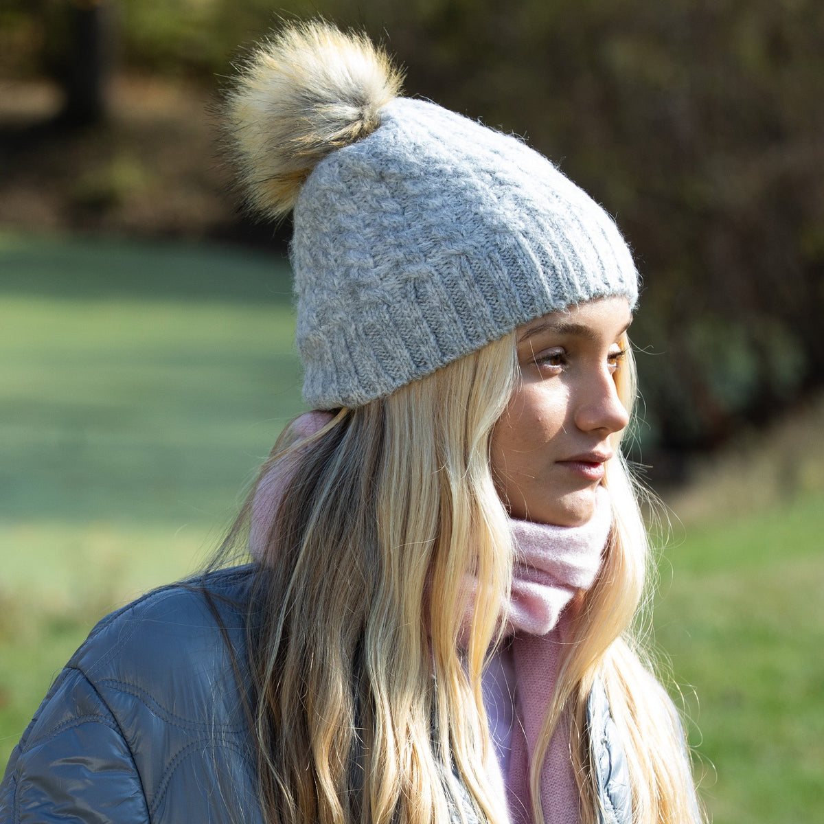 Charlie Beanie in Grey - Sweet Turns