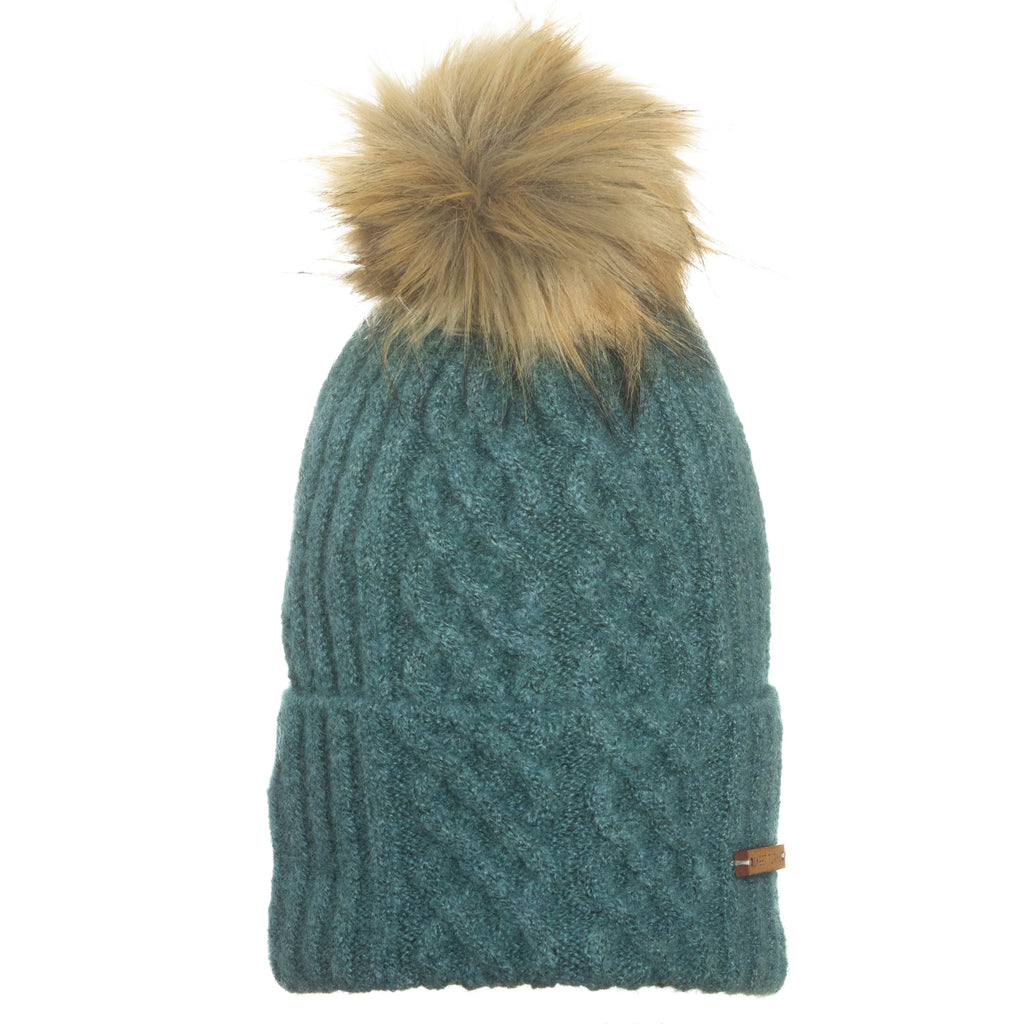 Eco Callie Beanie in Sage - Sweet Turns