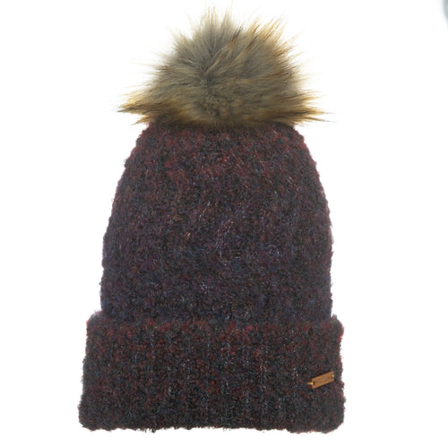 Eco Caroline Beanie in Wine - Sweet Turns