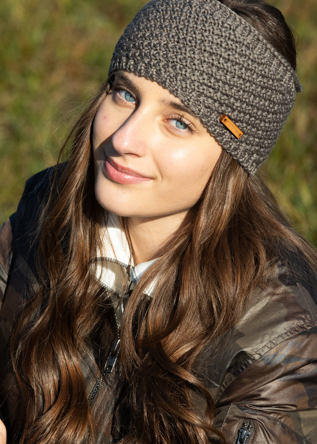 Lexington Headband in Slate - Sweet Turns