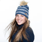 Early Rise Navy Beanie - Sweet Turns