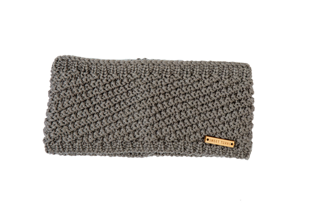 Lexington Headband in Slate - Sweet Turns