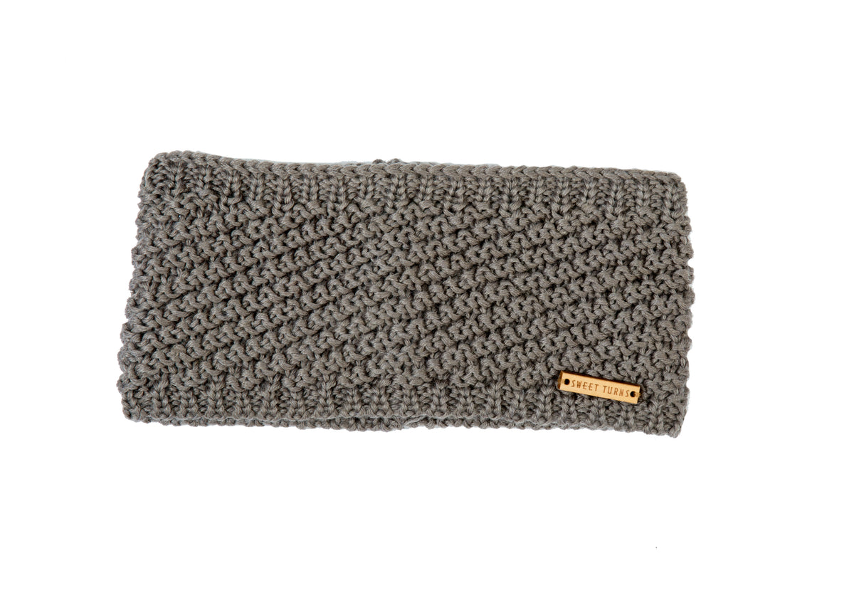 Lexington Headband in Slate - Sweet Turns