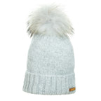 Cashmere Blend Beanie in Grey - Sweet Turns