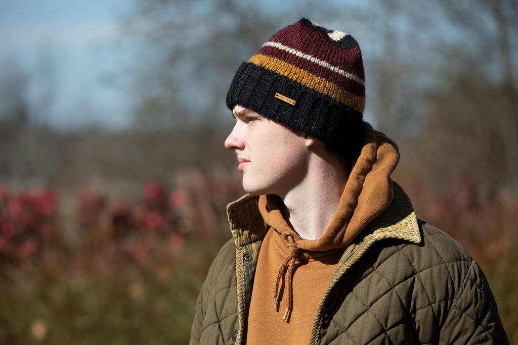 Logan Beanie in Black - Sweet Turns