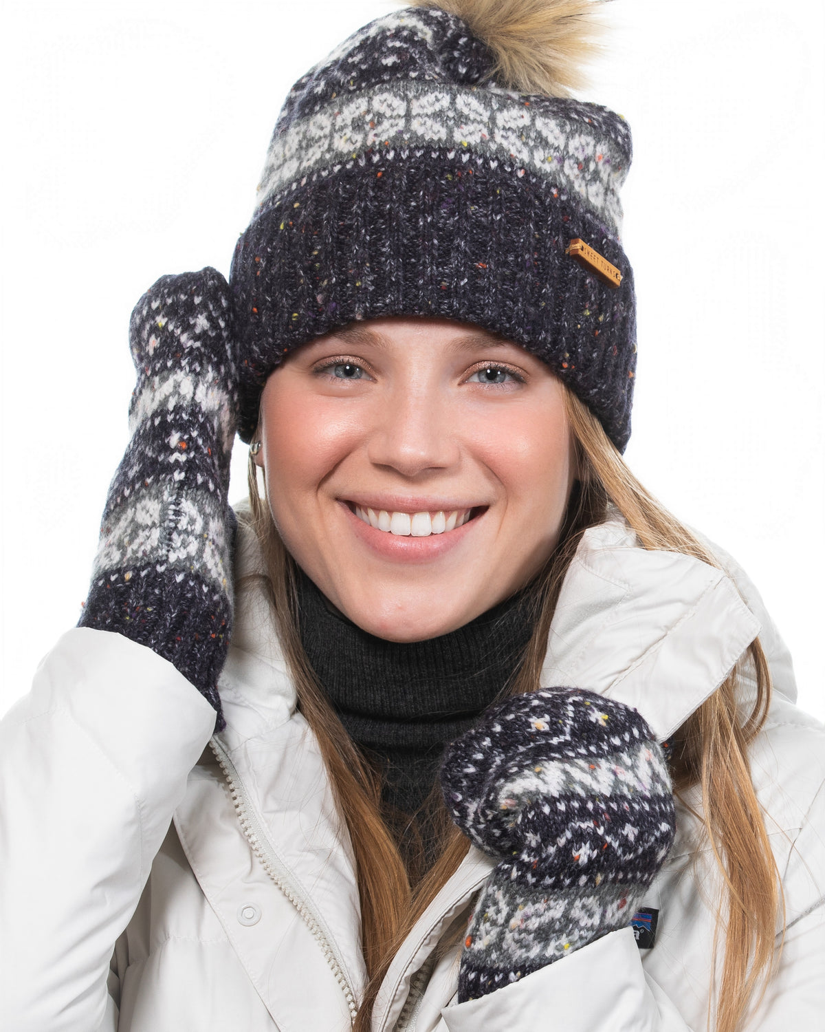Ella Beanie in Black - Sweet Turns